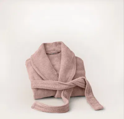 Boll & Branch Turkish Ultra Plush Robe In Pink