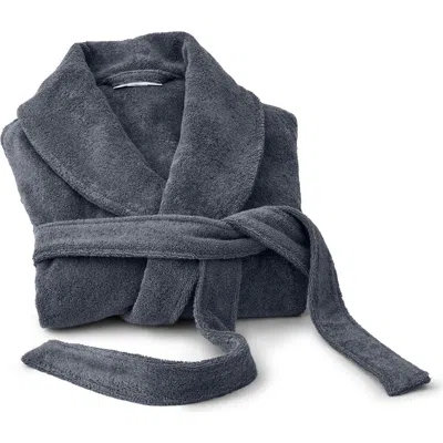 Boll & Branch Turkish Ultraplush Robe In Gray