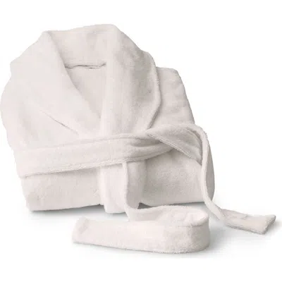 Boll & Branch Turkish Ultraplush Robe In White