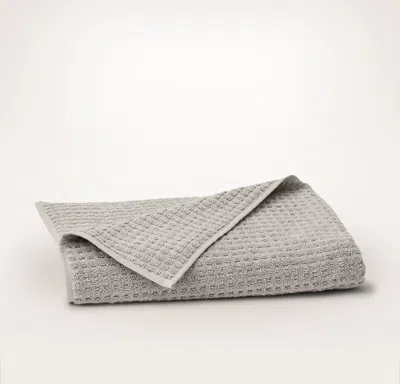 Boll & Branch Turkish Waffle Bath Towel In Gray