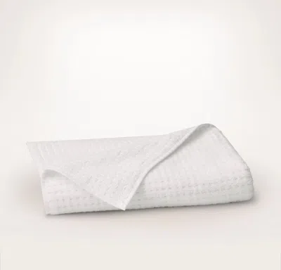 Boll & Branch Turkish Waffle Bath Towel In White