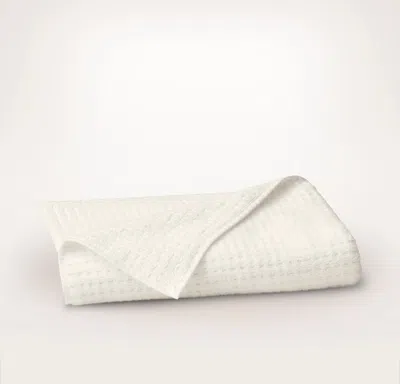 Boll & Branch Turkish Waffle Bath Towel In White