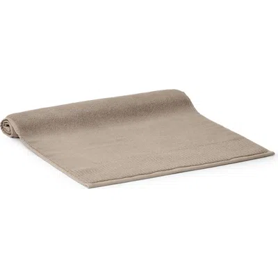 Boll & Branch Ultraplush Organic Cotton Bath Mat In Brown