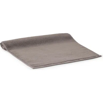 Boll & Branch Ultraplush Organic Cotton Bath Mat In Gray