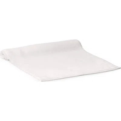 Boll & Branch Ultraplush Organic Cotton Bath Mat In White