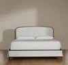 Boll & Branch Upholstered Curve Bed