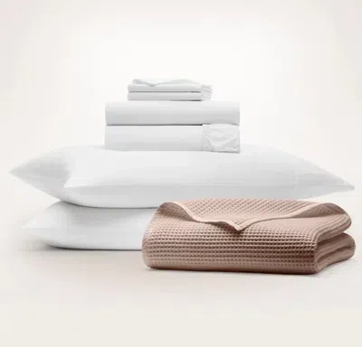 Boll & Branch Waffle & Signature Starter Bundle In Neutral