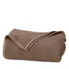 Boll & Branch Waffle Organic Cotton Bed Blanket, Full/queen In Brown