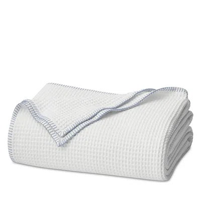 Boll & Branch Waffle Organic Cotton Bed Blanket, Full/queen In White