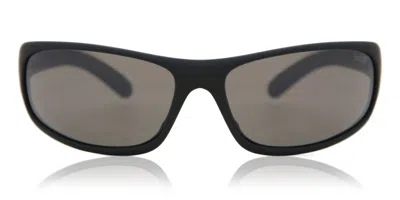 Bolle Anaconda Polarized Bs027002 Men's Sunglasses Black Size 64