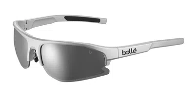 Bolle Bolt 2.0 Polarized Bs003002 Occhiali Da Sole Argentati Per Uomo In Silver