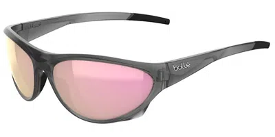 Bolle Chimera Polarized Bs135003 Men's Sunglasses Grey Size 65