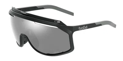 Bolle Chronoshield Polarized Bs018001 Occhiali Da Sole Neri Per Uomo In Black