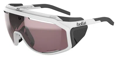 Bolle Chronoshield Polarized Bs018007 Men's Sunglasses White Size 143