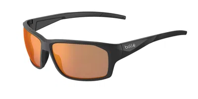 Bolle Fenix Bs136007 Men's Sunglasses Black Size 61