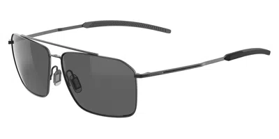 Bolle Flow Bs141001 Men's Sunglasses Gunmetal Size 59 In Gray