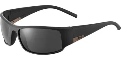 Bolle King Bs026008 Men's Sunglasses Black Size 63