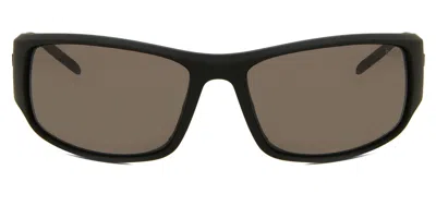 Bolle King Polarized Bs026002 Occhiali Da Sole Neri Per Uomo In Black