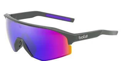 Bolle Lightshifter Bs020013 Men's Sunglasses Grey Size 136