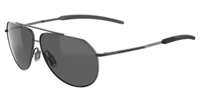 Bolle Livewire Bs142001 Men's Sunglasses Gunmetal Size 60 In Gray