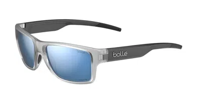 Bolle Status Polarized Bs043001 Men's Sunglasses Grey Size 58