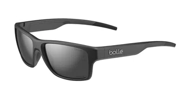 Bolle Status Polarized Bs043002 Men's Sunglasses Black Size 58