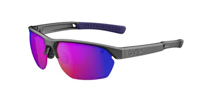 Bolle Victus Bs065003 Men's Sunglasses Grey Size 66 In Neutral