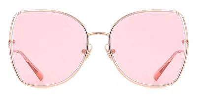 Bolon Bl7082 B32 Women's Sunglasses Rose-gold Size 56