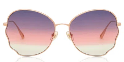 Bolon Bl7105 A31 Women's Sunglasses Gold Size 58