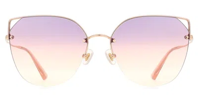 Bolon Bl7108 A30 Women's Sunglasses Rose-gold Size 58