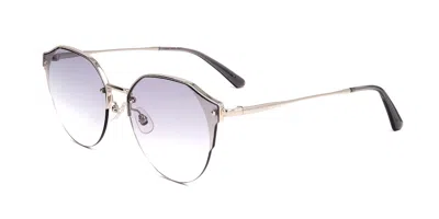 Bolon Bl7109 A90 Women's Sunglasses Silver Size 57