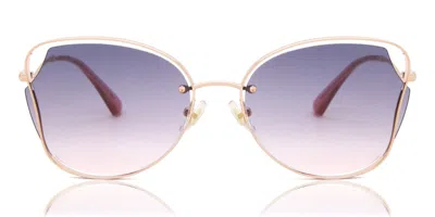Bolon Bl7121 A33 Women's Sunglasses Gold Size 58