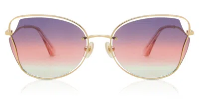 Bolon Bl7121 A60 Women's Sunglasses Gold Size 58