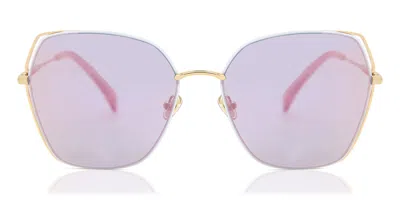 Bolon Bl8057 B91 Occhiali Da Sole Oro Per Donna In Gold