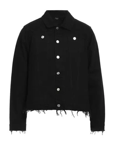 Bolongaro Trevor Man Denim Outerwear Black Size Xl Cotton