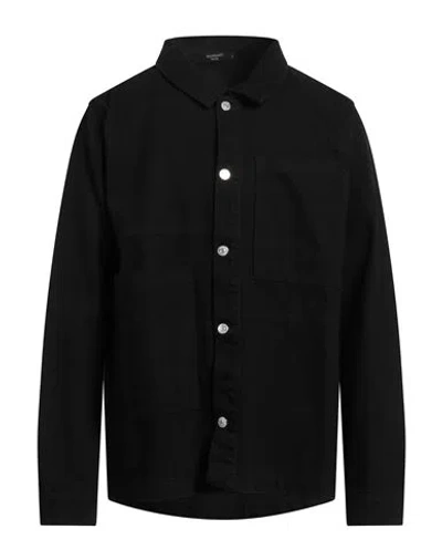 Bolongaro Trevor Man Denim Outerwear Black Size Xl Cotton
