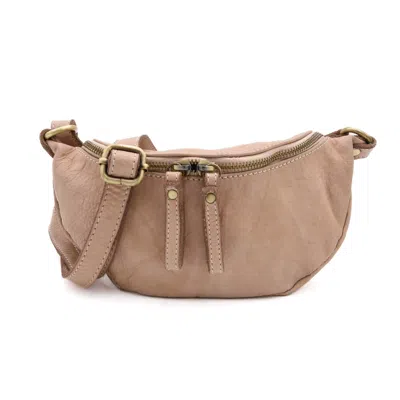 Bolsa Nova Handbags Women's Neutrals Avery Crossbody In Light Taupe In Black