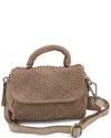Bolsa Nova Leather Lily Mini Bag In Brown