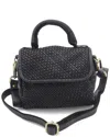 Bolsa Nova Leather Lily Mini Bag In Black