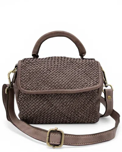 Bolsa Nova Leather Lily Mini Bag In Brown