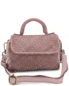Bolsa Nova Leather Lily Mini Bag In Pink