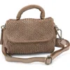 Bolsa Nova Leather Lily Mini Bag In Brown