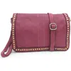 Bolsa Nova Marisa Crossbody In Cranberry
