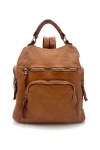 Bolsa Nova Mia Backpack In Cognac