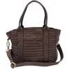 Bolsa Nova Milan Tote In Chocolate