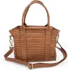 Bolsa Nova Milan Tote In Cognac