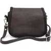 Bolsa Nova Naples Saddle Bag In Chocolate