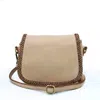 Bolsa Nova Naples Saddle Bag In Light Taupe