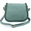 Bolsa Nova Naples Saddle Bag In Pistachio