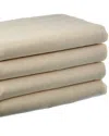 Bombacio Linens City Collection 300tc Cotton Sateen Sheet Set In Ivory